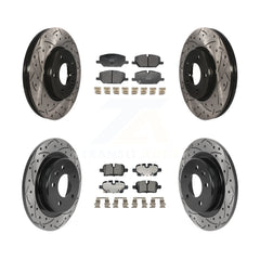 Transit Auto KDT-101378 Disc Brake Kit for 2022-2023 GMC Terrain - Front and Rear