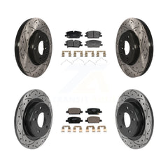 Transit Auto KDT-101379 Disc Brake Kit for 2020-2022 Chevrolet Malibu - Front and Rear