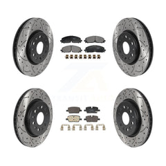 Transit Auto KDT-101381 Disc Brake Kit for 2020-2024 Buick Enclave, Chevrolet Blazer and More - Front and Rear
