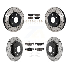 Transit Auto KDT-101383 Disc Brake Kit for 2019-2023 Mazda 3, Mazda 3 Sport - Front and Rear