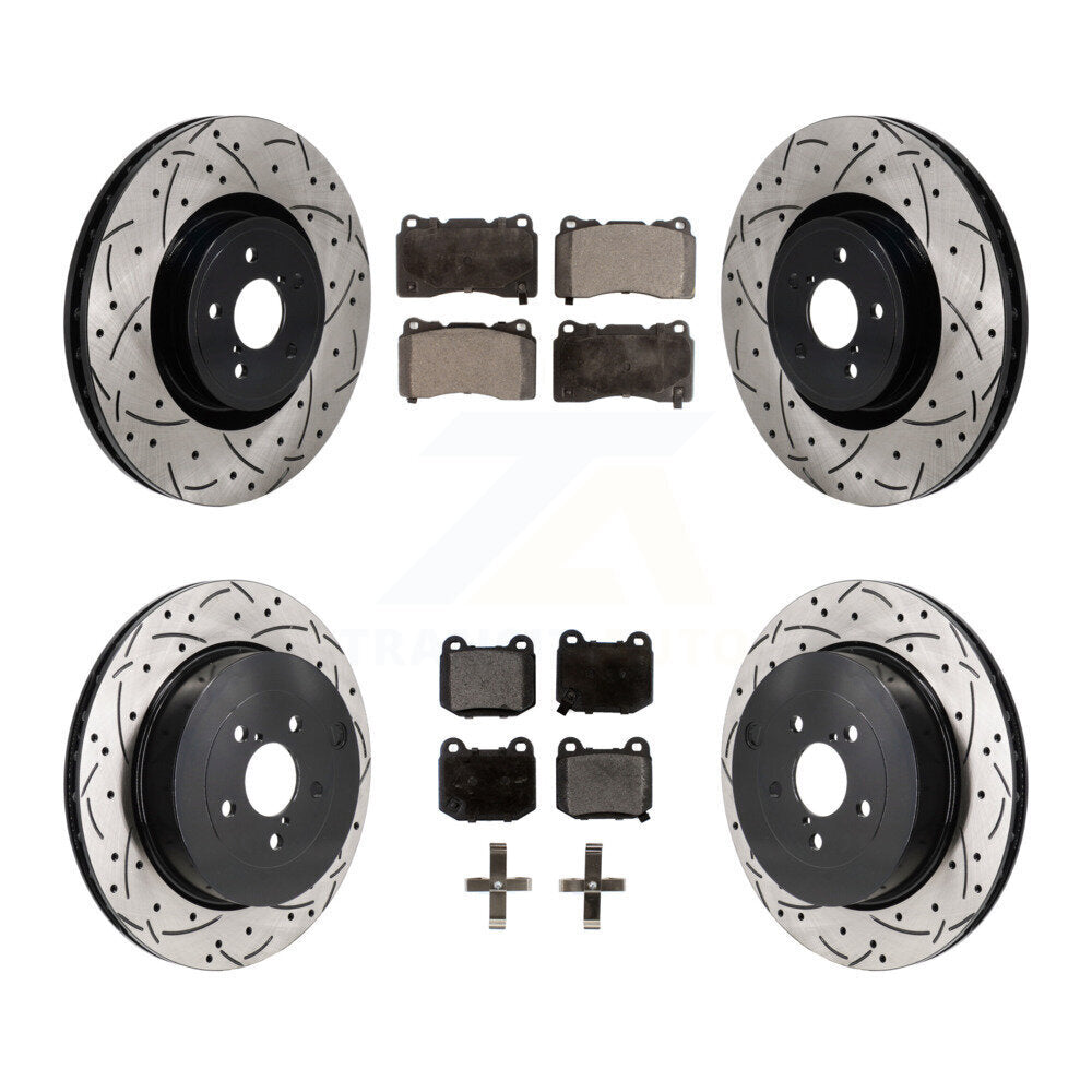 Transit Auto KDT-101388 Disc Brake Kit for 2017-2020 Toyota 86, Subaru BRZ - Front and Rear