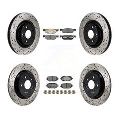 Transit Auto KDT-101391 Disc Brake Kit for 2022-2023 Acura MDX - Front and Rear