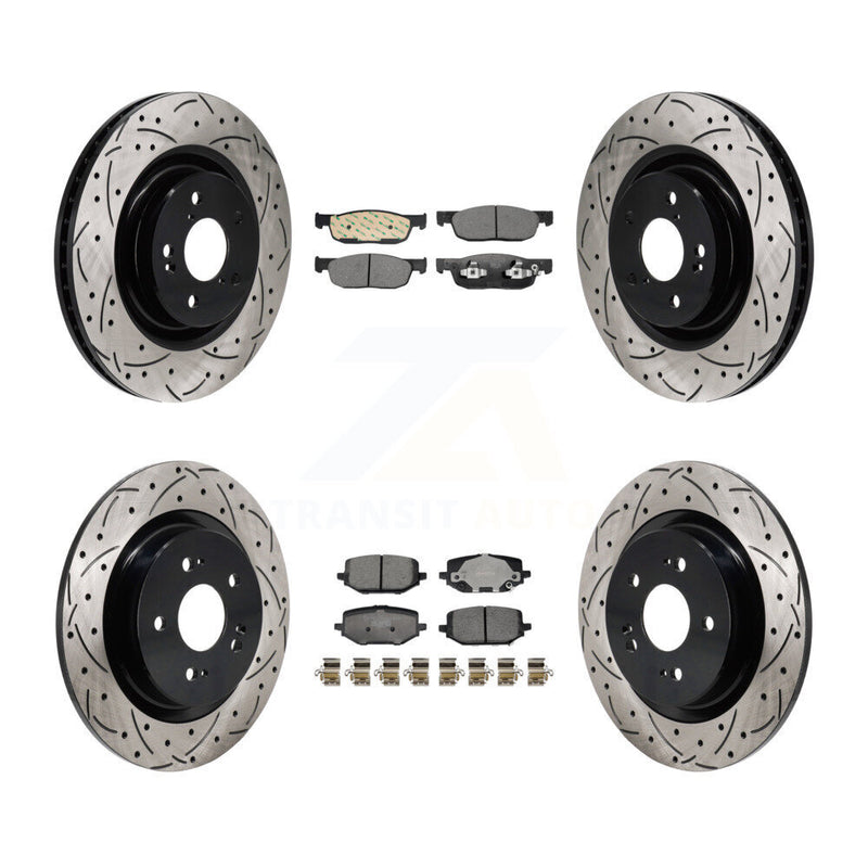 Transit Auto KDT-101391 Disc Brake Kit for 2022-2023 Acura MDX - Front and Rear