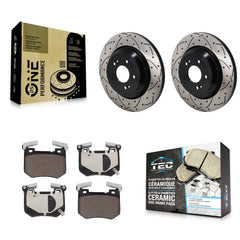 Transit Auto KDT-101407 Disc Brake Kit for 2022-2023 Genesis G70, Kia Stinger - Rear