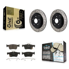 Transit Auto KDT-101409 Disc Brake Kit for 2019-2021 Acura RDX - Rear