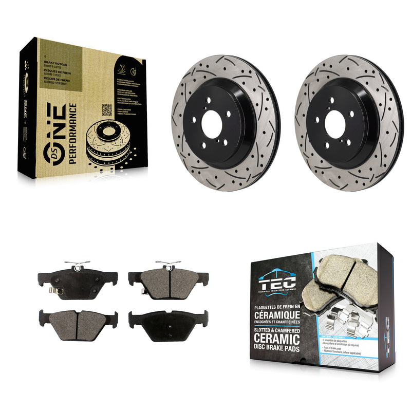 Transit Auto KDT-101422 Disc Brake Kit for 2021-2023 Subaru Crosstrek - Rear