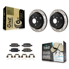 Transit Auto KDT-101427 Disc Brake Kit for 2021-2022 Chevrolet Colorado, GMC Canyon - Rear