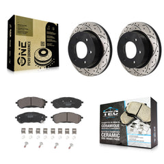 Transit Auto KDT-101428 Disc Brake Kit for 2019-2023 Ford Ranger - Rear