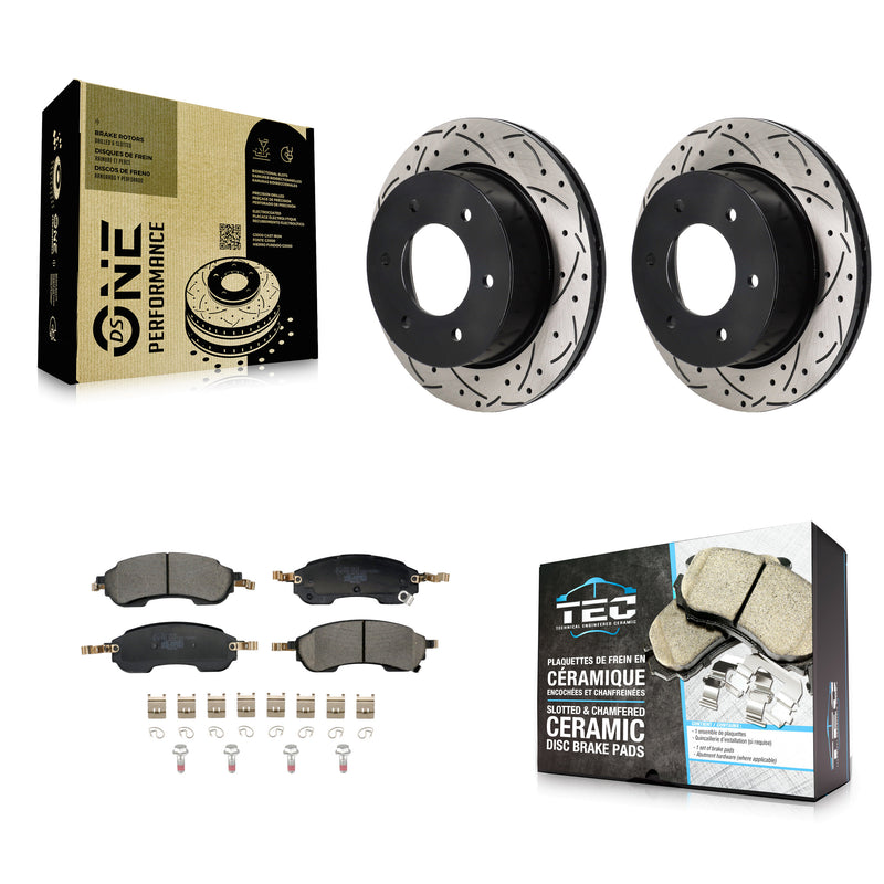 Transit Auto KDT-101429 Disc Brake Kit for 2021-2023 Ford Bronco - Rear