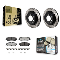 Transit Auto KDT-101436 Disc Brake Kit for 2022-2024 Toyota Sequoia, Lexus LX600, Toyota Tundra - Rear