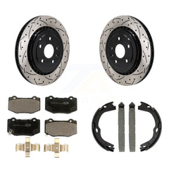 Transit Auto KDT-101448 Disc Brake Kit for 2016-2021 Chevrolet Camaro, Cadillac ATS - Rear