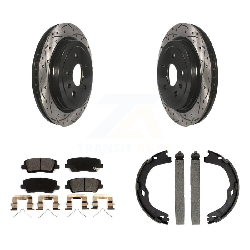 Transit Auto KDT-101450 Disc Brake Kit for 2016-2019 Cadillac CTS - Rear