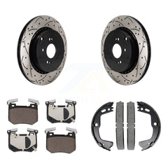 Transit Auto KDT-101452 Disc Brake Kit for 2018-2021 Genesis G70, Kia Stinger - Rear