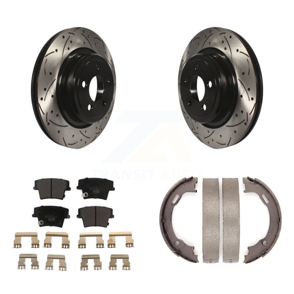 Transit Auto KDT-101455 Disc Brake Kit for 2006-2016 Dodge Charger, Dodge Magnum - Rear