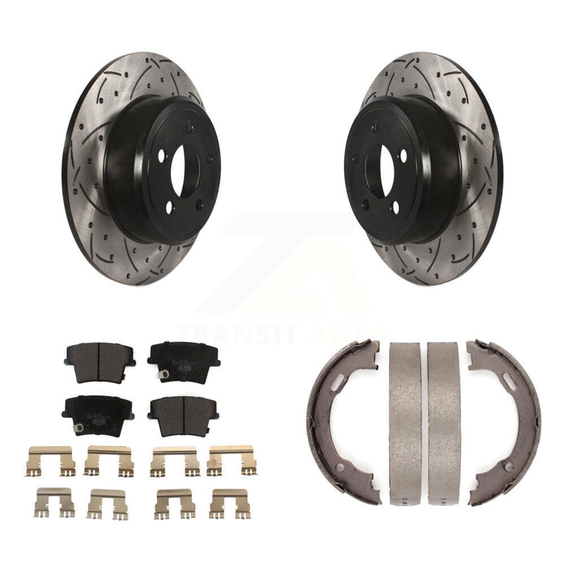 Transit Auto KDT-101457 Disc Brake Kit for 2005-2021 Dodge Challenger, Dodge Charger and More - Rear