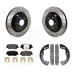 Transit Auto KDT-101461 Disc Brake Kit for 2018-2020 Genesis G80 - Rear