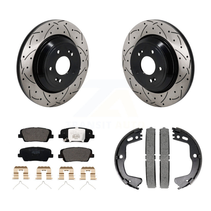 Transit Auto KDT-101461 Disc Brake Kit for 2018-2020 Genesis G80 - Rear