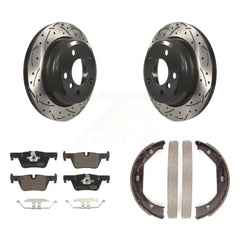Transit Auto KDT-101462 Disc Brake Kit for 2013-2020 BMW 320i xDrive, BMW 328d xDrive and More - Rear
