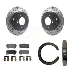 Transit Auto KDT-101463 Disc Brake Kit for 2014-2017 Hyundai Tucson, Hyundai Sonata, Kia Cadenza - Rear