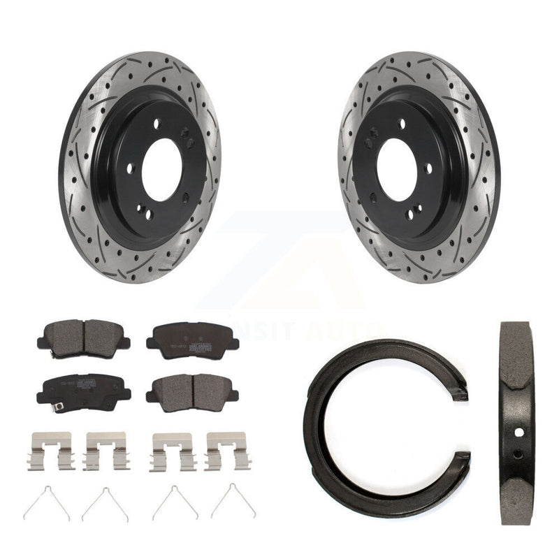 Transit Auto KDT-101467 Disc Brake Kit for 2016 Kia Optima - Rear