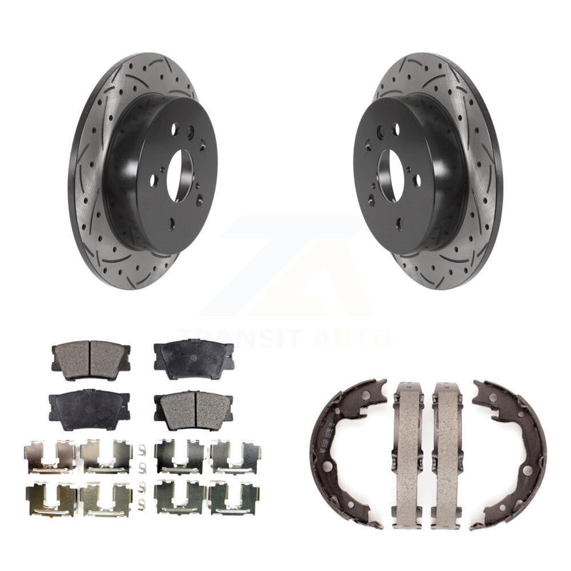Transit Auto KDT-101470 Disc Brake Kit for 2018-2023 Toyota Camry - Rear