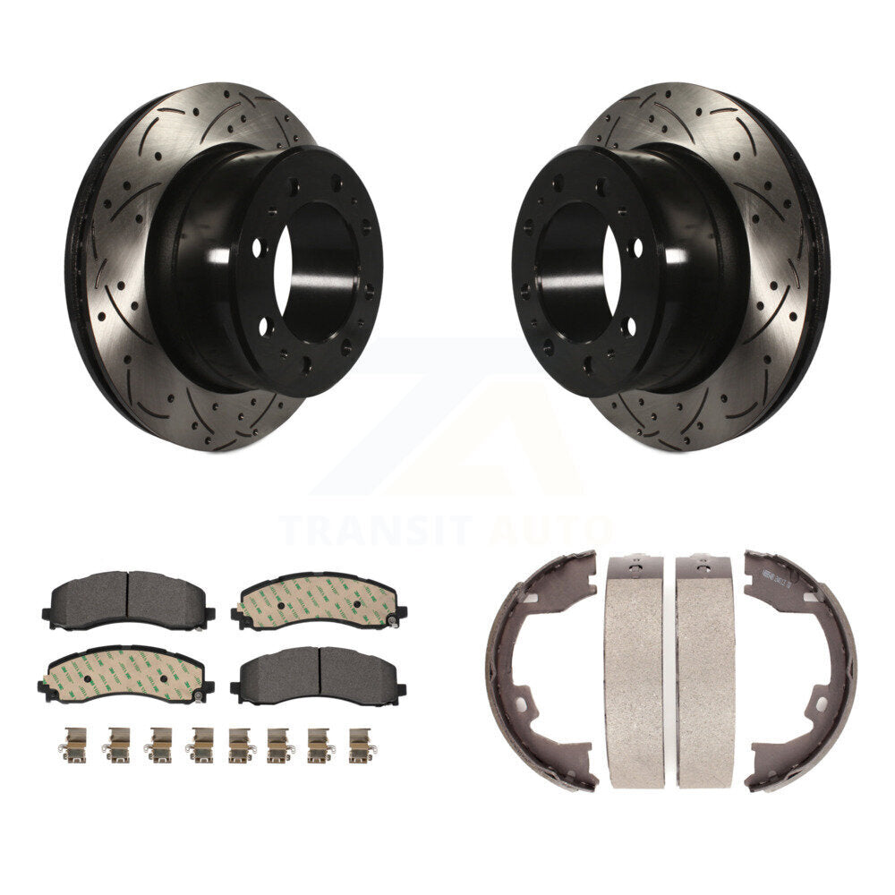 Transit Auto KDT-101472 Disc Brake Kit for 2019-2021 Ram 2500, Ram 3500 - Rear
