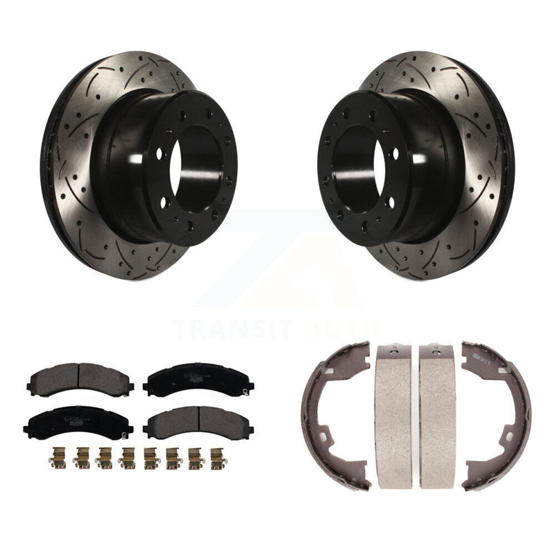Transit Auto KDT-101473 Disc Brake Kit for 2020-2021 Ram 3500 - Rear