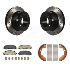 Transit Auto KDT-101474 Disc Brake Kit for 2021 Ram 3500 - Rear