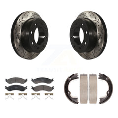 Transit Auto KDT-101475 Disc Brake Kit for 2021-2024 Chevrolet Express 2500, Chevrolet Express 3500 and More - Rear