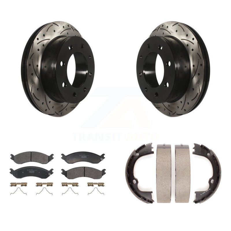 Transit Auto KDT-101475 Disc Brake Kit for 2021-2024 Chevrolet Express 2500, Chevrolet Express 3500 and More - Rear