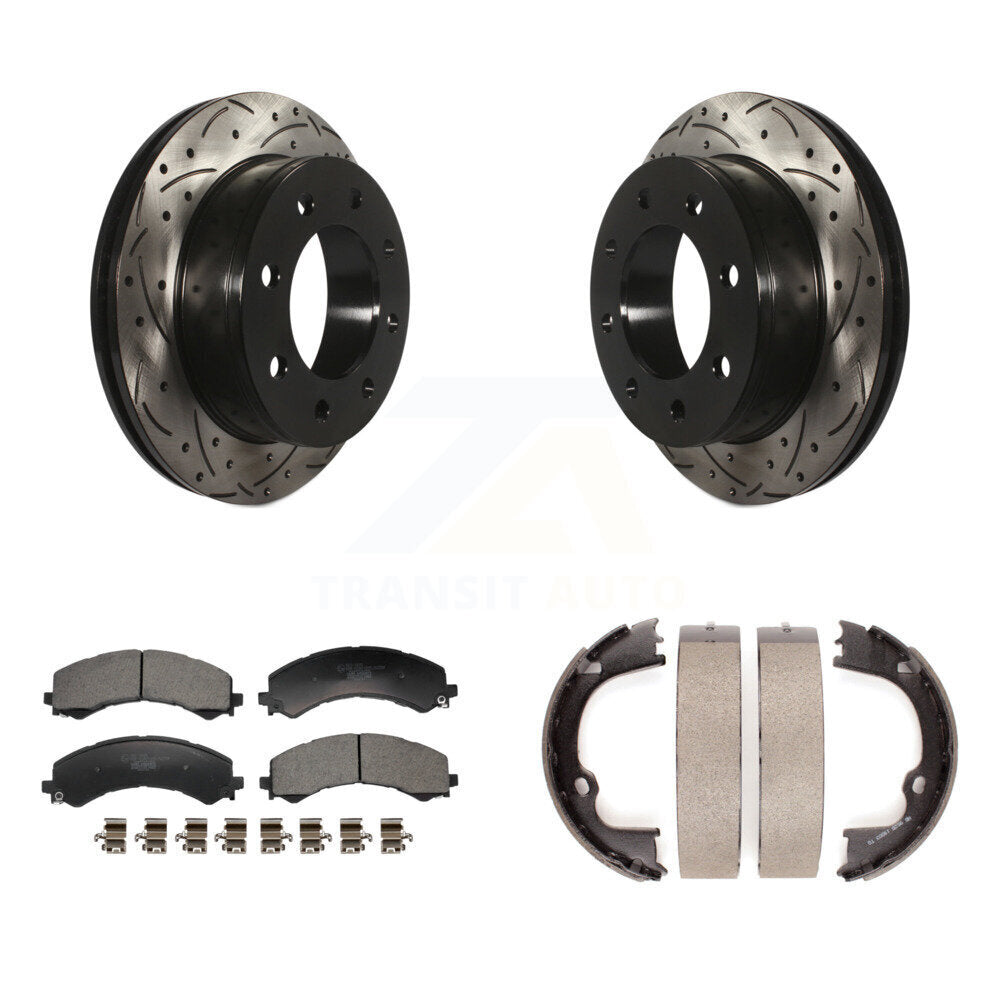 Transit Auto KDT-101476 Disc Brake Kit for 2021-2024 Chevrolet Express 2500, GMC Savana 2500 - Rear