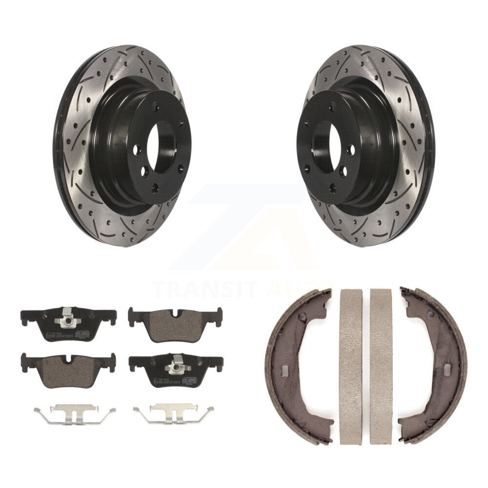Transit Auto KDT-101478 Disc Brake Kit for 2012-2021 BMW 230i, BMW 230i xDrive and More - Rear