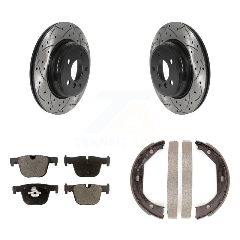 Transit Auto KDT-101479 Disc Brake Kit for 2012-2020 BMW 330i, BMW 330i GT xDrive and More - Rear
