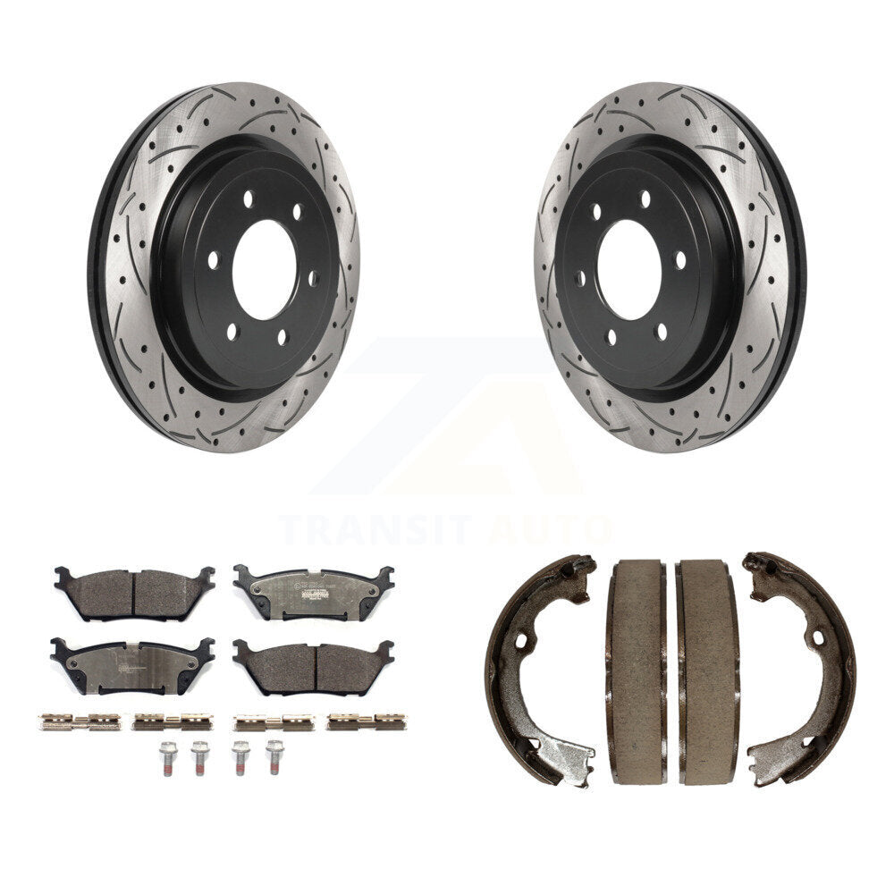 Transit Auto KDT-101491 Disc Brake Kit for 2018-2020 Ford F-150 - Rear