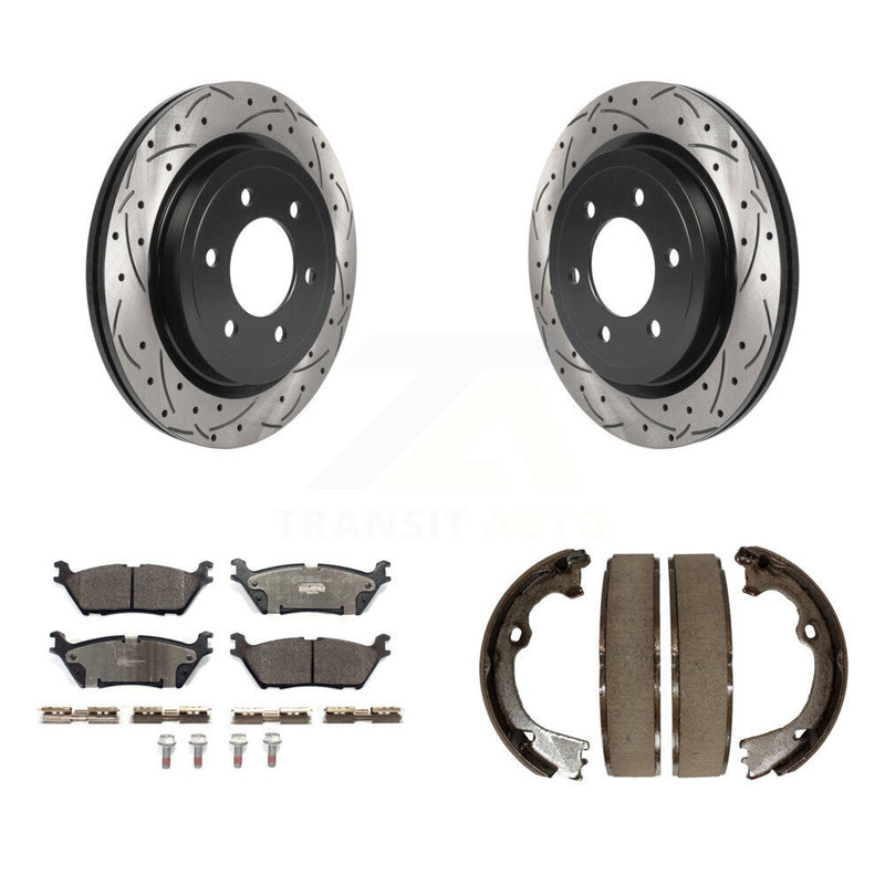 Transit Auto KDT-101491 Disc Brake Kit for 2018-2020 Ford F-150 - Rear
