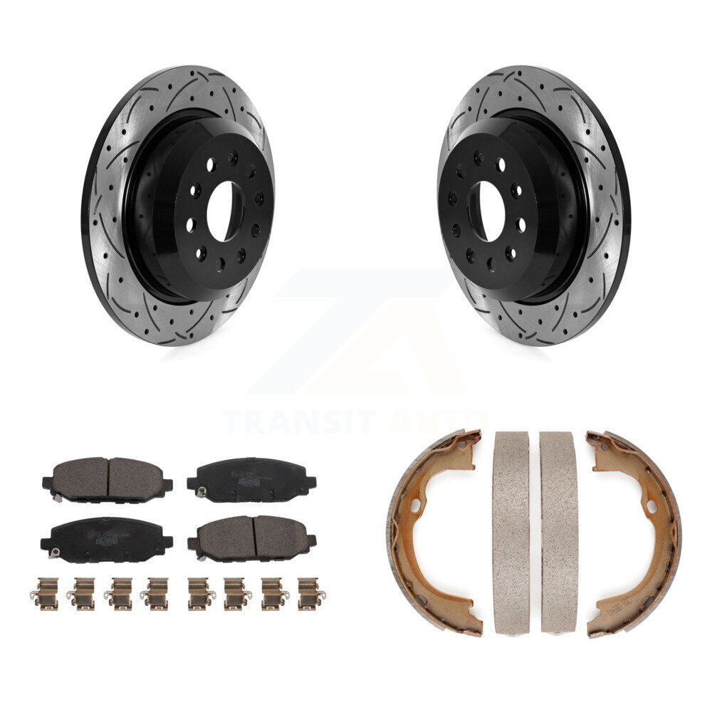 Transit Auto KDT-101495 Disc Brake Kit for 2018-2020 Jeep Wrangler - Rear