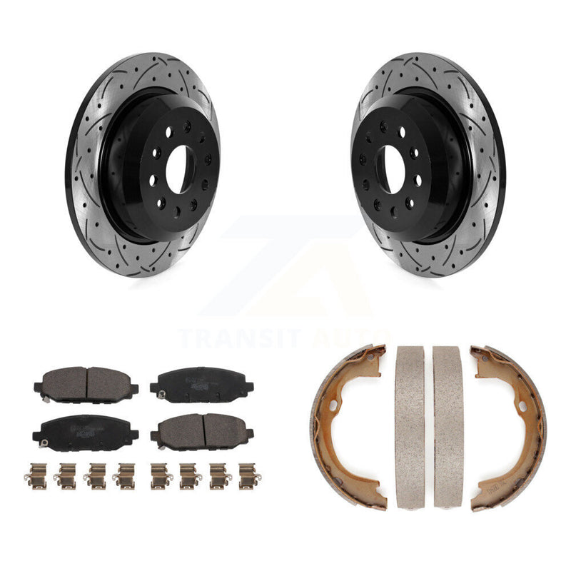 Transit Auto KDT-101495 Disc Brake Kit for 2018-2020 Jeep Wrangler - Rear