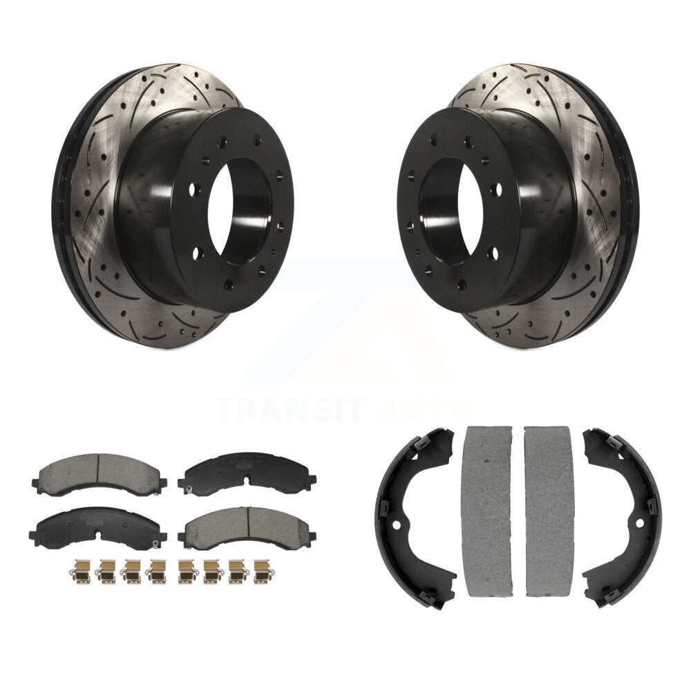 Transit Auto KDT-101496 Disc Brake Kit for 2020-2024 Chevrolet Silverado 2500 HD, Chevrolet Silverado 3500 HD and More - Rear