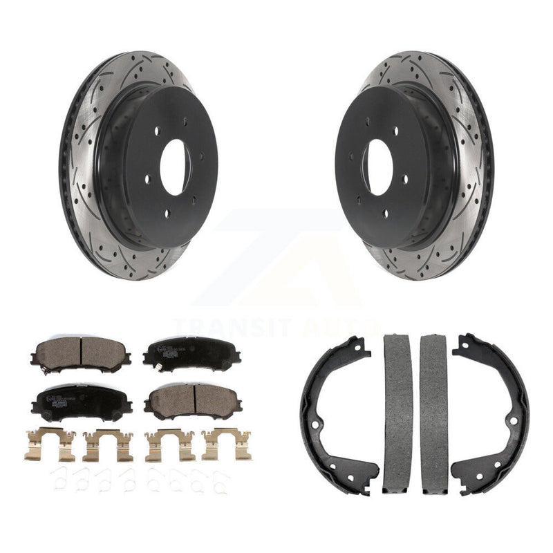 Transit Auto KDT-101497 Disc Brake Kit for 2017-2023 Nissan TITAN - Rear