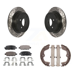 Transit Auto KDT-101502 Disc Brake Kit for 2002-2023 Nissan Altima, Nissan Maxima - Rear