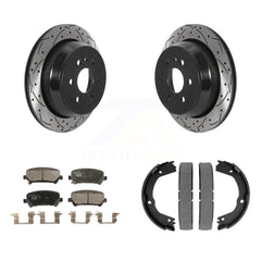 Transit Auto KDT-101503 Disc Brake Kit for 2015-2020 Chevrolet Colorado, GMC Canyon - Rear
