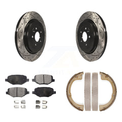 Transit Auto KDT-101507 Disc Brake Kit for 2017-2019 Lincoln MKT - Rear