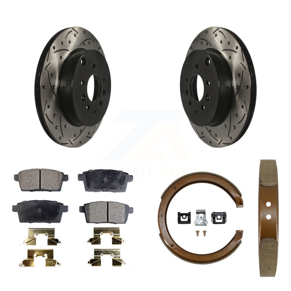 Transit Auto KDT-101512 Disc Brake Kit for 2007-2012 Mazda CX-9 - Rear