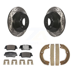 Transit Auto KDT-101524 Disc Brake Kit for 2010-2013 Kia Sorento, Hyundai Santa Fe - Rear