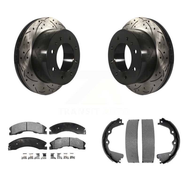 Transit Auto KDT-101531 Disc Brake Kit for 2011-2019 Chevrolet Suburban 3500 HD, Chevrolet Silverado 2500 HD, GMC Sierra 2500 HD - Rear