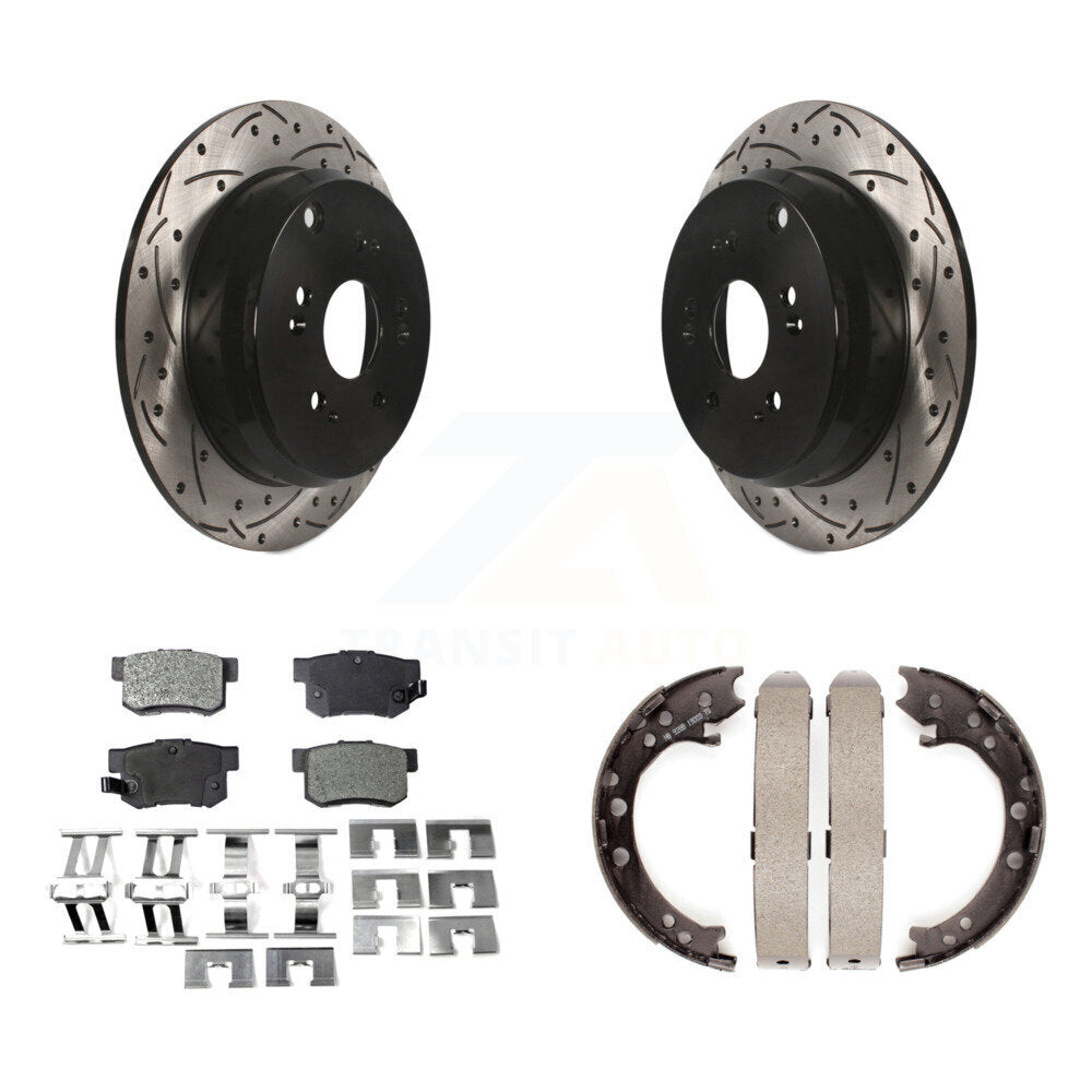Transit Auto KDT-101534 Disc Brake Kit for 2007-2012 Acura RDX - Rear