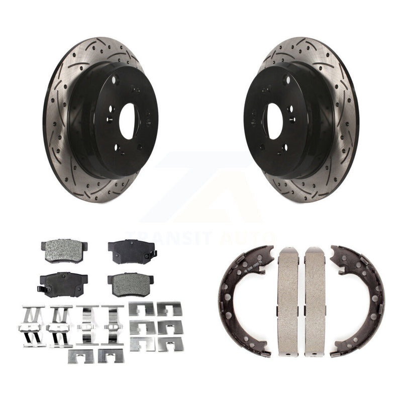 Transit Auto KDT-101534 Disc Brake Kit for 2007-2012 Acura RDX - Rear
