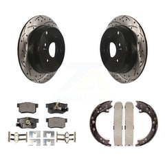 Transit Auto KDT-101535 Disc Brake Kit for 2007-2018 Acura RDX, Honda CR-V - Rear