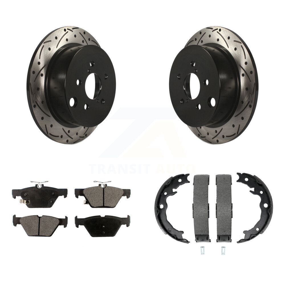 Transit Auto KDT-101538 Disc Brake Kit for 2019-2020 Subaru Crosstrek - Rear