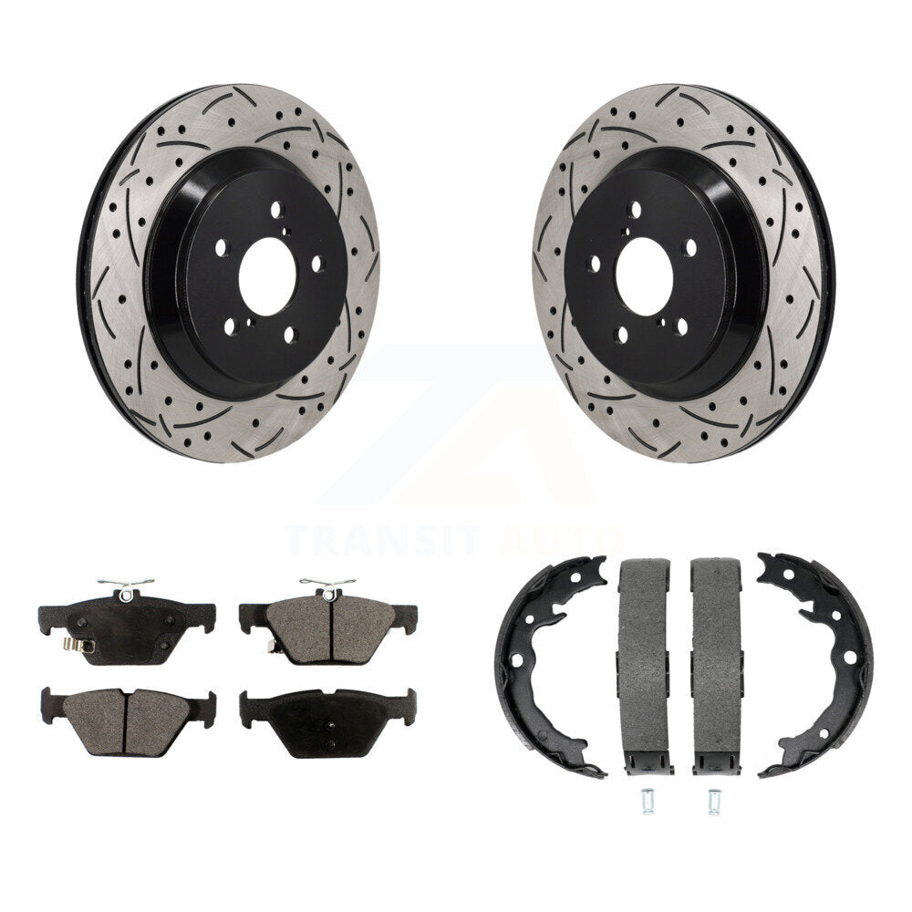 Transit Auto KDT-101540 Disc Brake Kit for 2021-2022 Subaru Crosstrek - Rear